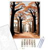 Baobab Fasor Madagaszkárban - számfestő készlet - Számfestő.hu - 80×100cm - keret nélkül
