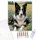 Border Collie Vadvirágos Mezőn - számfestő készlet - Számfestő.hu - 60×70cm - keretre feszítve
