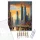 Napkelte a Város Felett - számfestő készlet - Számfestő.hu - 50×60cm - keretre feszítve