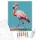 Elegáns Flamingó a Sekély Vízben - számfestő készlet - Számfestő.hu - 60×70cm - keret nélkül