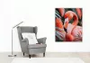 Flamingó Közeli Pillantás - számfestő készlet - Számfestő.hu - 60×70cm - keret nélkül