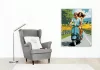 Romantikus Scooter Túra - számfestő készlet - Számfestő.hu - 80×100cm - keret nélkül