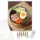 Gőzölgő Ramen Tál Színes Feltétekkel - számfestő készlet - Számfestő.hu - 40×50cm - keret nélkül