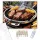 Grillezett Steakek és Kukorica - számfestő készlet - Számfestő.hu - 80×100cm - keretre feszítve