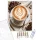 Latte Art Kávécsésze - számfestő készlet - Számfestő.hu - 40×50cm - keretre feszítve