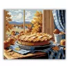Almás Pite Őszi Hangulatban - számfestő készlet - Számfestő.hu - 40×50cm - Keret nélkül