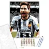 Futball Legenda Ünneplés Közben - számfestő készlet - Számfestő.hu - 50×60cm - keret nélkül