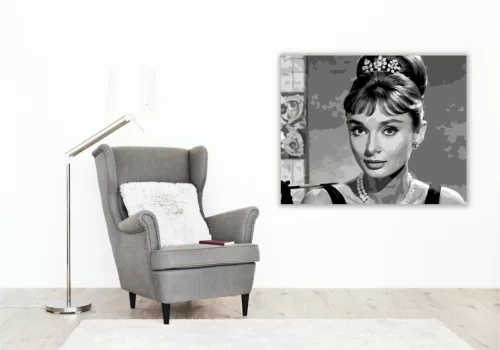 Klasszikus Portré - számfestő készlet - Számfestő.hu - 80×100cm - keret nélkül