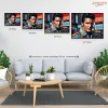 Elvis Presley Neon Portré - számfestő készlet - Számfestő.hu - 40×50cm - Keret nélkül
