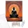 Meditáló Buddha Mandalával - számfestő készlet - Számfestő.hu - 40×50cm - keret nélkül