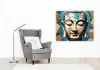 Ősi Buddha Arca Víz Tükrében - számfestő készlet - Számfestő.hu - 50×60cm - keret nélkül