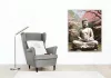 Buddha Cseresznyevirágok Kertjében - számfestő készlet - Számfestő.hu - 40×50cm - Keret nélkül