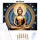 Arany Buddha Kozmikus Háttérrel - számfestő készlet - Számfestő.hu - 40×50cm - Keret nélkül
