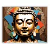 Graffiti Buddha - számfestő készlet - Számfestő.hu - 40×50cm - Keret nélkül