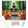 Meditáló Szerzetesek Buddha Szoborral - számfestő készlet - Számfestő.hu - 80×100cm - keret nélkül