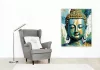 Buddha Arca Absztrakt Színekben - számfestő készlet - Számfestő.hu - 40×50cm - Keret nélkül