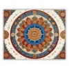 Buddhista Szimbólumok Mandala - számfestő készlet - Számfestő.hu - 40×50cm - Keret nélkül