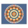 Buddhista Szimbólumokkal Díszített Mandala - Számfestő.hu
