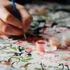 Színátmenetes Mandala Petal Formákkal - Számfestő.hu
