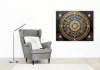 Arany és Kék Mandala - számfestő készlet - Számfestő.hu - 40×50cm - Keret nélkül