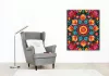 Virágos Mandala Rózsákkal és Tulipánokkal - számfestő készlet - Számfestő.hu - 40×50cm - keret nélkül