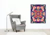 Virágoskert Mandala Rózsákkal és Tulipánokkal - számfestő készlet - Számfestő.hu - 40×50cm - keret nélkül
