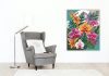 Trópusi Orchidea Mandala - számfestő készlet - Számfestő.hu