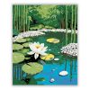 Fehér Lótusz és Bambusz Zen Kertben - Számfestő.hu