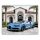 Kék Bugatti Chiron a Modern Villánál - Számfestő.hu