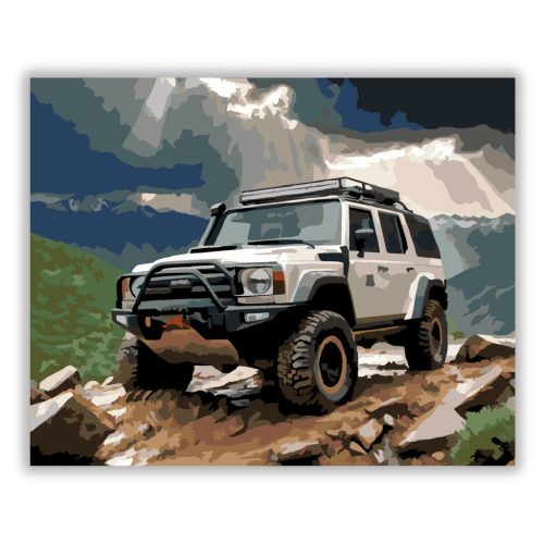 Nagy Teljesítményű 4x4 Off-Road a Hegyekben - Számfestő.hu
