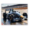 Kék Formula 1 Versenyautó a Kanyarban - Számfestő.hu