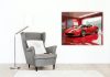 Fényes Piros Ferrari Showroom Világításban - Számfestő.hu