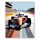 Piros Formula 1 Versenyautó a Kanyarban - Számfestő.hu
