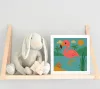 Rózsaszín Flamingó a Napsütésben - gyerek számfestő készlet - Számfestő.hu - 50×50cm - keret nélkül