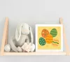 Vidám Húsvéti Tojások Kavalkádja - gyerek számfestő készlet - Számfestő.hu - 50×50cm - keretre feszítve
