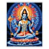 Vishnu Kozmikus Harmóniában - számfestő készlet - Számfestő.hu