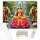 Lakshmi Istennő Lótuszon - számfestő készlet - Számfestő.hu - 40×50cm - keretre feszítve