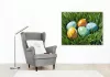 Csillogó Húsvéti Tojások a Fűben - számfestő készlet - Számfestő.hu - 50×60cm - keret nélkül