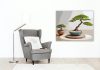 Bonsai és Kavicsmintás Zen Kert - számfestő készlet - Számfestő.hu