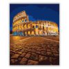 Római Colosseum Éjszakai Fényben - Számfestő.hu