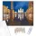Szent Péter tér Éjszakai Tükröződés - számfestő készlet - Számfestő.hu - 60×70cm - keretre feszítve