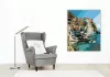 Cinque Terre Reggeli Fényben - számfestő készlet - Számfestő.hu - 40×50cm - Keret nélkül