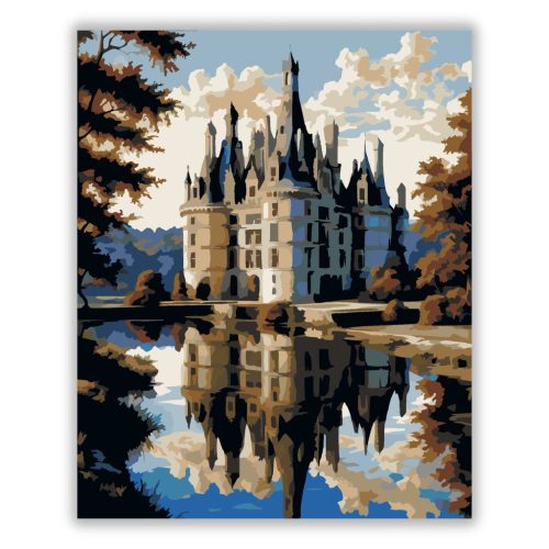 Château de Chambord - számfestő készlet - Számfestő.hu