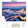 Budapesti Panoráma a Citadelláról - számfestő készlet - Számfestő.hu - 40×50cm - Keret nélkül