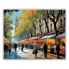 La Rambla Barcelonában - számfestő készlet - Számfestő.hu