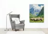 Picos de Europa Hegyi Táj - számfestő készlet - Számfestő.hu - 50×60cm - keret nélkül