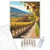 La Rioja Őszi Szőlőskert - számfestő készlet - Számfestő.hu - 40×50cm - keret nélkül