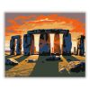 Stonehenge Naplementében - számfestő készlet - Számfestő.hu