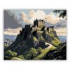 Edinburgh-i Kastély és a Régi Város - számfestő készlet - Számfestő.hu