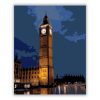 Big Ben és a Westminster Palota Esős Estén - Számfestő.hu